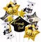 Graduation Party Balloons – Class of 2026 Graduation Cap, Diploma & Star Foil Balloon Set for Graduation Decorations & Celebration Backdrops